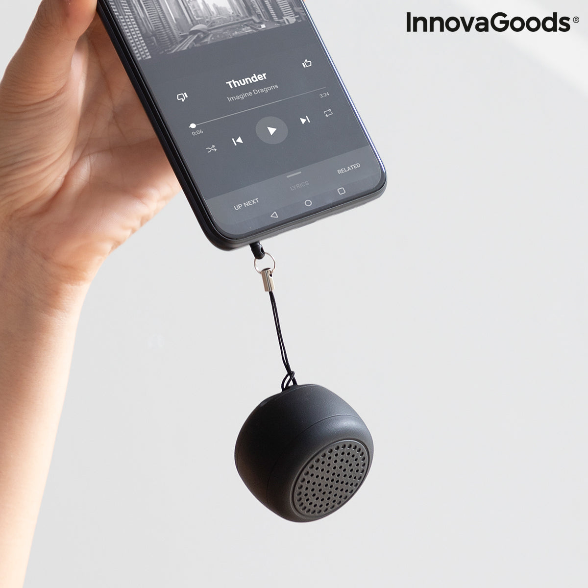 Rechargeable Portable Wireless Mini Speaker Miund InnovaGoods