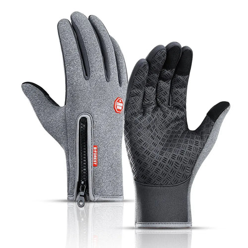 Autumn Winter Warm Cycling Gloves Thermal Outdoor Sport Running