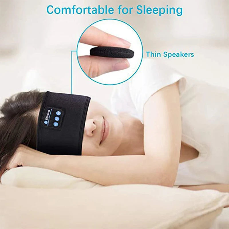 Wireless Bluetooth Headband Sleeping Headphones Sports Earphone Music