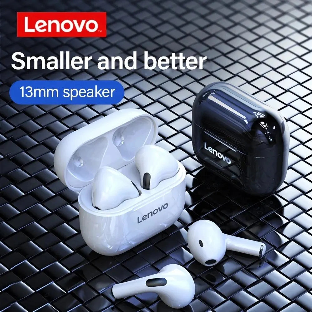 Lenovo LP40 Earphones TWS Wireless Bluetooth 5.0 Earbuds Bass Touch